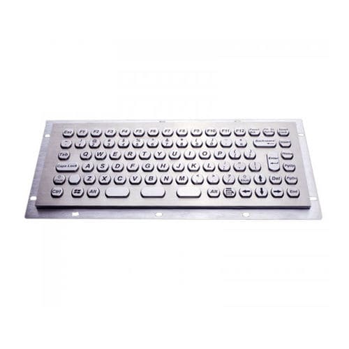 Panel-mount keyboard - D-8609-1 - ShenZhen DAVO Electronics Co., Ltd - with mechanical keys / 84-key / industrial