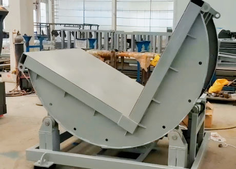 90° rotator - FZPT-3000 - Jinan Gradin Machinery Co., Ltd.