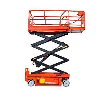 Self-propelled scissor lift - G-QZX-6 6 - Jinan Gradin Machinery Co., Ltd. - electric / indoor / outdoor