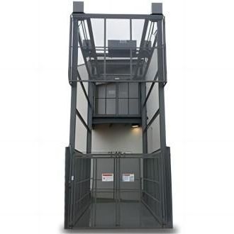 4-column goods lift - Jinan Gradin Machinery Co., Ltd. - mechanical / for pallet