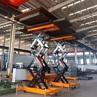 Wheeled scissor lift - SJG3.0-4.0 - Jinan Gradin Machinery Co., Ltd. - fixed / hydraulic / for industrial applications