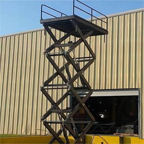 Portable scissor lift - Jinan Gradin Machinery Co., Ltd. - hydraulic / for factory / for warehouse