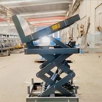 Wheeled scissor lift - FZPT-2500 - Jinan Gradin Machinery Co., Ltd. - portable / hydraulic / for warehouse