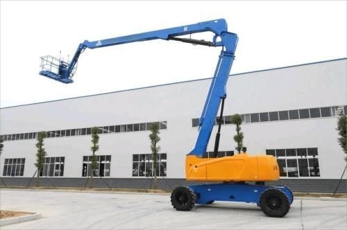 Mobile articulated boom lift - G-RZ32 - Jinan Gradin Machinery Co., Ltd. - self-propelled / wheeled / diesel