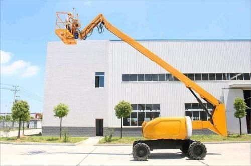 Self-propelled articulated boom lift - G-RZ22 - Jinan Gradin Machinery Co., Ltd. - mobile / wheeled / diesel