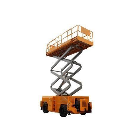 Self-propelled scissor lift - G-GTJZ16RT - Jinan Gradin Machinery Co., Ltd. - diesel / indoor/outdoor / for construction