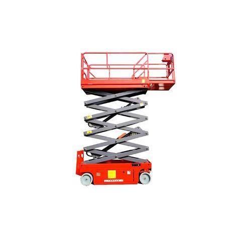Self-propelled scissor lift - G-QZX-8 - Jinan Gradin Machinery Co., Ltd. - battery-powered / electric / outdoor