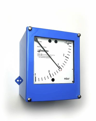 Differential pressure gauge - RW65_EX_II - Rixen Messtechnik  - dial / wall-mounted / steel