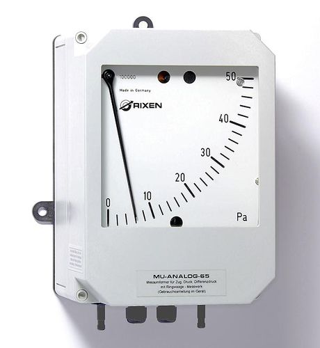 Differential pressure transmitter - MU-65-2L - Rixen Messtechnik  - analog / 2-wire / 24VDC