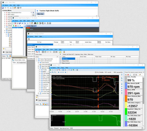 Development software suite - CIT series - Curtis Instruments - diagnostic / control / design