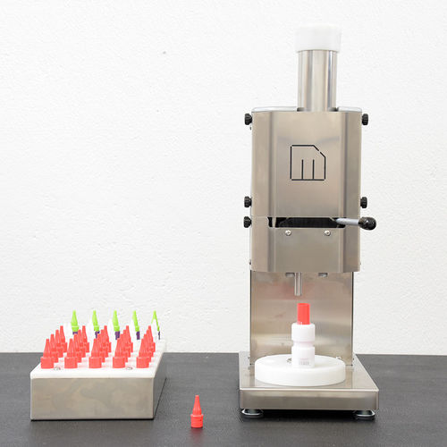 Manual filling machine - MPFSU 0161601 - Mech-a - container / flask / ampoule