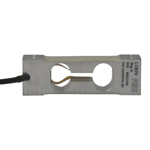 Bending beam load cell - LCB70 - ME-Messsysteme GmbH - dual-beam / aluminum