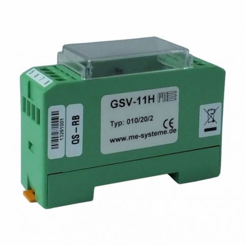 Signal amplifier - GSV-11H - ME-Messsysteme GmbH - measuring / analog / for strain gauge sensors