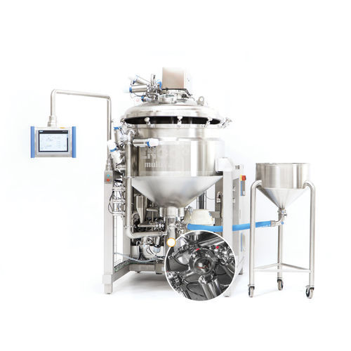 Rotor-stator homogenizer - MultiVacH - ENOOP FOOD TECH d.o.o. - bottom-entry / vertical / horizontal
