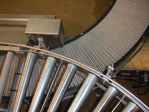 Belt conveyor - LE FLOCH - roller / vegetable / for the food industry