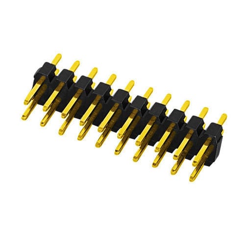 Male pin header - L204XX-XX1XXXXX - Dongguan Lianda Precision Products Co. Ltd - single-row / double-row / straight