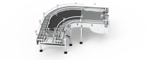 Belt conveyor - Inka Makina A.S. - curved / transport / modular