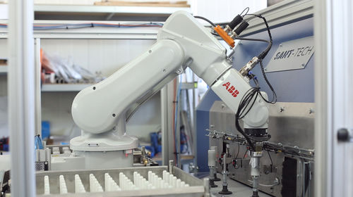 Automatic sandblasting machine - Sant-Tech - pressure