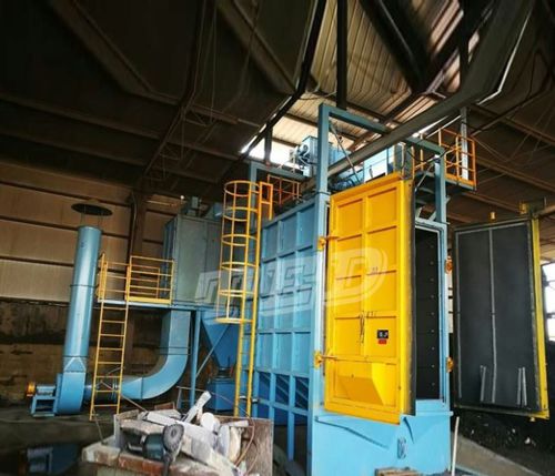 Hook shot blasting machine - AT - Qingdao Ted Machinery - for metal