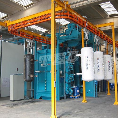 Hook shot blasting machine - Qingdao Ted Machinery - for metal / continuous