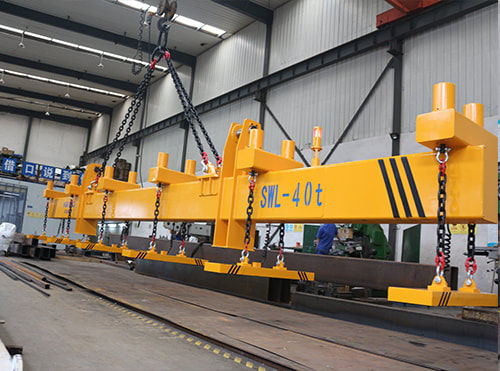 Single steel sheets lifting beam - HM1 series - MAGBAT-Europe bvba - fixed / AC-power / electro-permanent