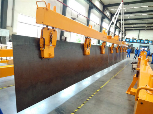 Single steel sheets lifting beam - HM4 series - MAGBAT-Europe bvba - vertical / AC-power / electro-permanent