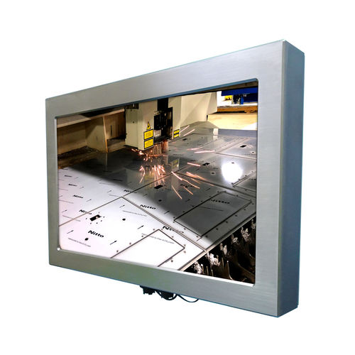 LCD panel PC - TOUGHSTATION series - VarTech Systems - resistive touch screen / 15" / 12"