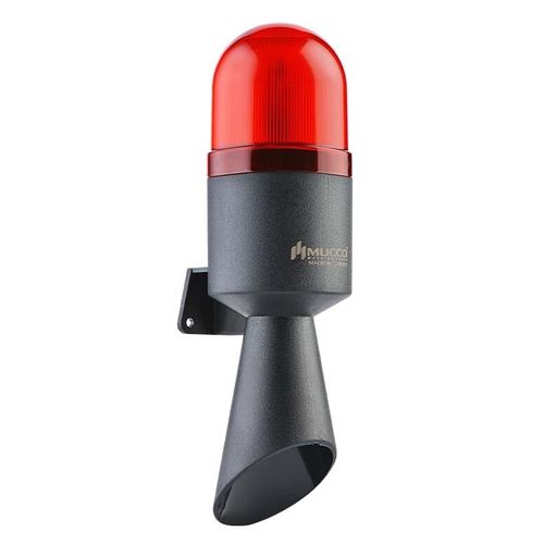 LED warning horn - SNT-EB7013-F1-1 - MUCCO  Warning Lights - wall-mounted / with LED beacon / with flashing beacon