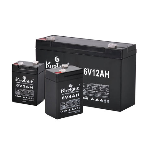 Lead-acid battery - KW series - ShenZhen Kweight Technology CO.,LTD - rectangular / 6 V / gas recombination