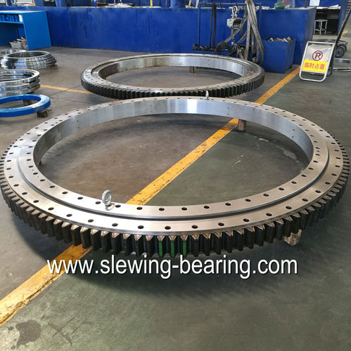External-toothed slewing bearing - 01 - XUZHOU FENGHE SLEWING BEARING CO.,LTD - ball bearing / single-row / for public works, excavators and cranes