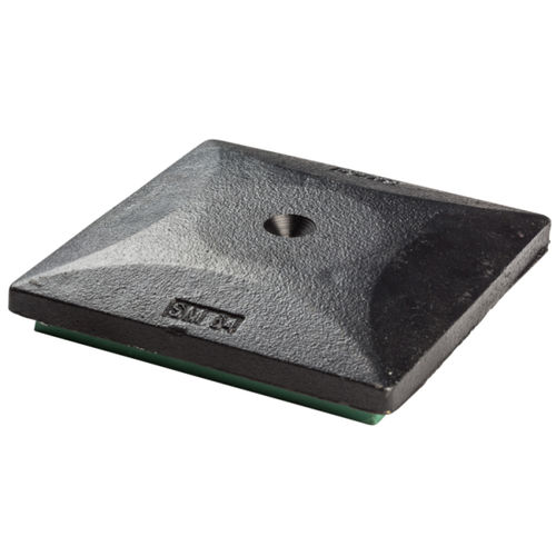 Square anti-vibration mount - SM series - Sunnex - galvanized / cast iron / machine