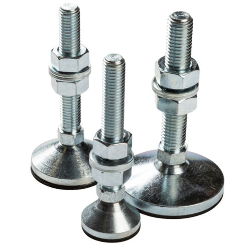 Cylindrical anti-vibration mount - LL series - Sunnex - metallic / for machines / leveling