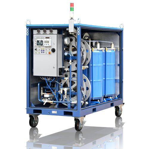 Vacuum filtration unit - CMM-600CF - GlobeCore - oil
