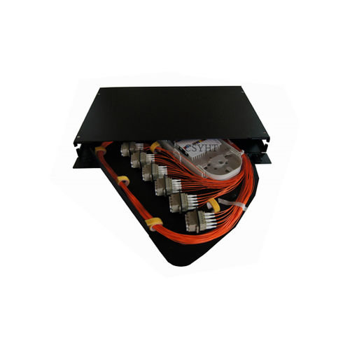 1U patch panel - ARW1U48B - Shenzhen YHT Broadband Equipment Co., Ltd. - fiber optics