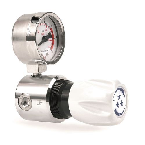 Low-pressure pressure regulator - S20 - Rotarex - for gas / diaphragm / single-stage