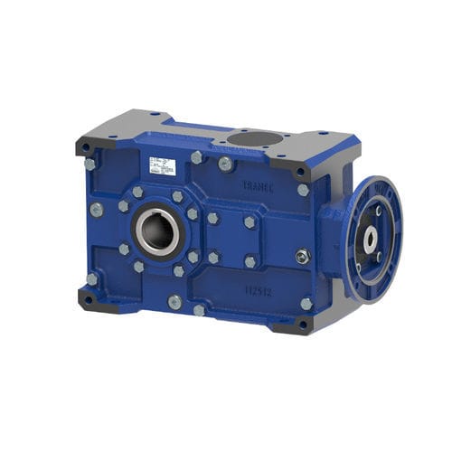 Bevel gearbox - T - TRAMEC - coaxial / solid-shaft / 200 - 500 Nm