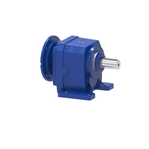 Helical gear gear reducer - RCV - TRAMEC - coaxial / solid-shaft / compact