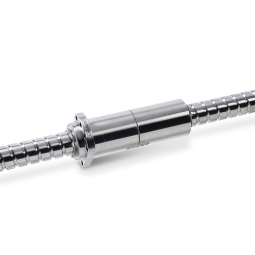 Double nut ball screw - Complex TD series - SHUTON - steel / high-precision / high-rigidity