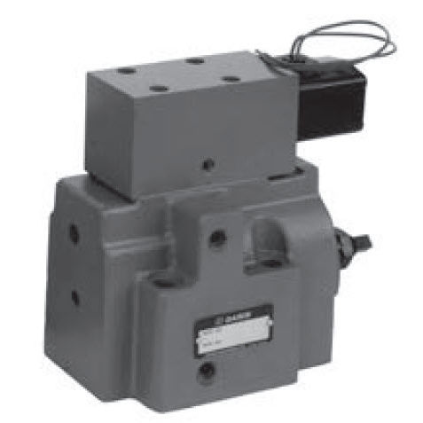 Seat hydraulic directional control valve - C2SL series - Daikin PMC - solenoid-operated