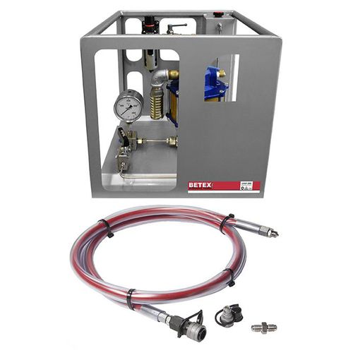 Oil hydraulic pump - UHAP 2800 - BETEX - air-driven / portable / single-acting