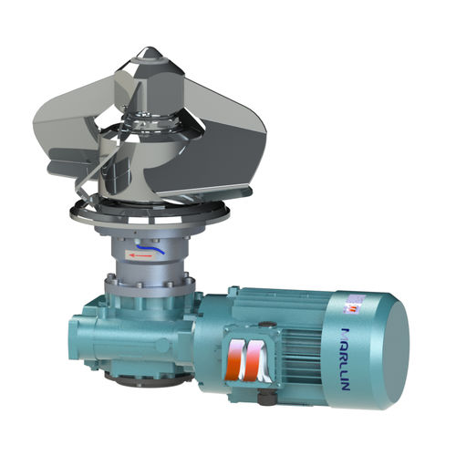 Dynamic homogenizer - AGM-FC series - Marllin - vertical / bottom-entry / batch