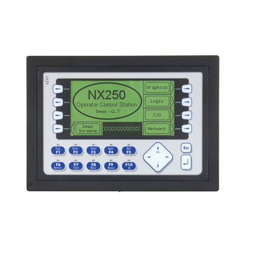 HMI with touch screen - NX series - Horner Tianjin Automation Technology Ltd - with keyboard / DIN rail / 128 x 64