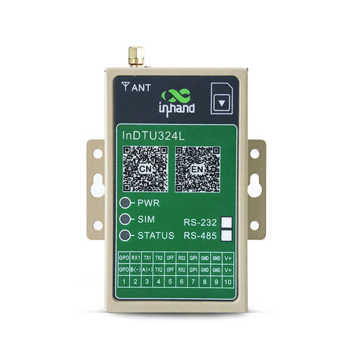 Industrial modem - InDTU324 - InHand Networks - cellular / DTU / multi-service