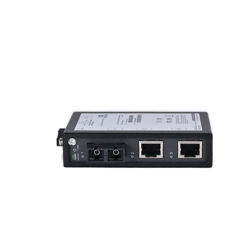 Unmanaged ethernet switch - ISE2003D-P - InHand Networks - 3 port / fiber optics / DIN rail