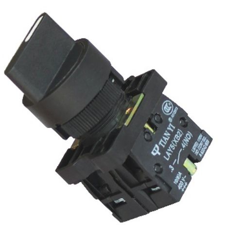 Selector knob switch - LAY5 series - Shanghai Tianyi Electric Co., Ltd. - panel-mount / illuminated / non-illuminated