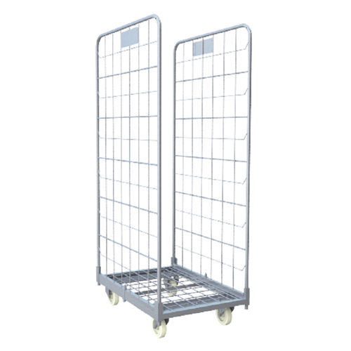 Multipurpose roll container - 11.0800.5 - SAMARIT S.R.O. - shelf / wire mesh / 2-panel