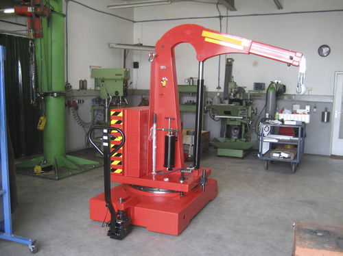 Lifting jib crane - HB1000GSFaPo - Dynalserg, S.L. - 360° rotating / telescopic / manual