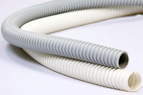 Flexible air duct - COURFLEX - courbi - PVC / spiral / flame-retardant