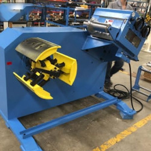 Sheet metal decoiler-straightener - GL-400 - Shenzhen Hong-Er Machine Equipment Co.,Ltd