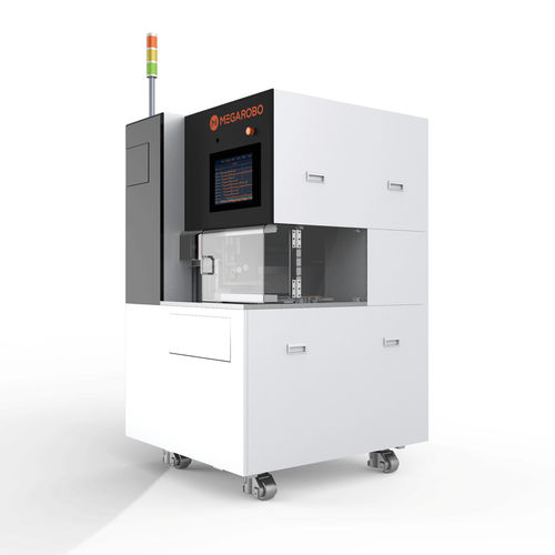 Diamond band saw - MDS-DS series - MEGAROBO - for ceramics / for glass / semi-automatic